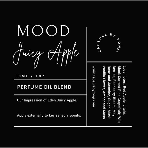 Juicy Apple 30ml Dropper or 30ml Rollerball (Dm bottle type) - Picture 2 of 2